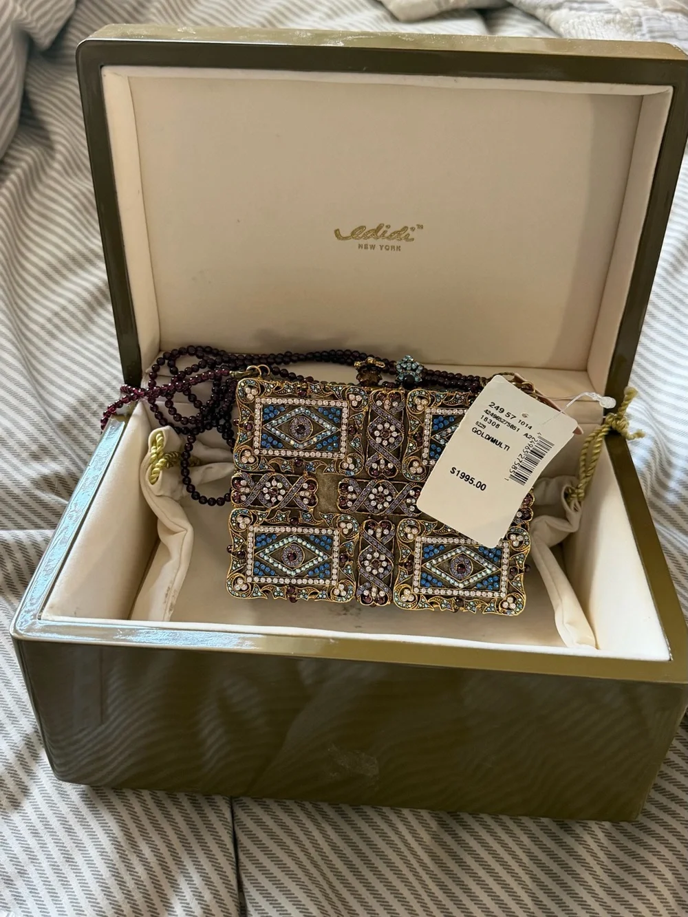 Edidi embellished handbag
